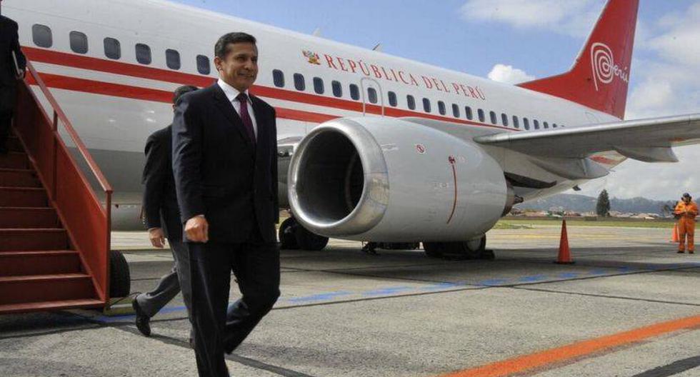 El presidente Ollanta Humala viajará entre el 12 y el 20 de julio. (Foto: Andina)