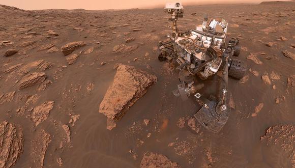Curiosity, sobre el terreno del planeta rojo. (Foto: NASA)