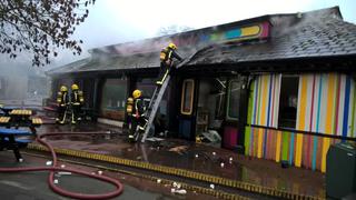 Incendio causa graves daños en zoológico de Londres [FOTOS]