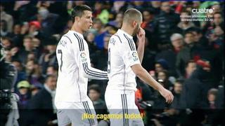 Cristiano Ronaldo y la crítica a sus compañeros en el clásico