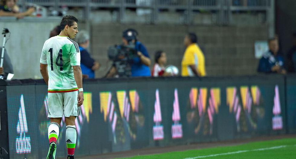 'Chicharito' Hernández quedó fuera de la Copa de Oro por lesión en el hombro (Foto: @miseleccion.mx)