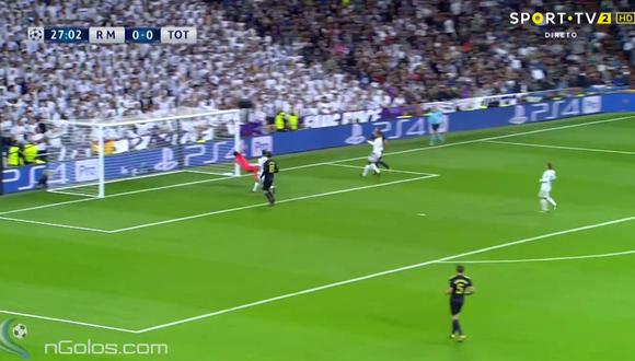 Real Madrid vs. Tottenham: mira el autogol de Varane. (Foto: Captura)