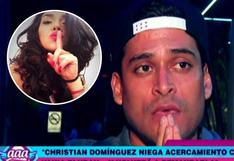 Christian Domínguez asegura que audios con Vania Bludau son de 2013