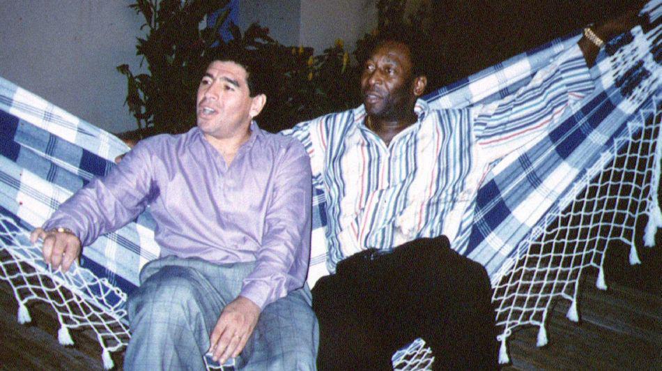 Pelé y Maradona: a 35 años del primero de cuatro encuentros - 2