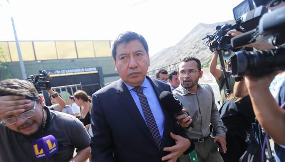 Roberto Su llegó al penal Barbadillo para indagar por el estado de salud del expresidente Alejandro Toledo. (Foto: Eduardo Cavero/@photo.gec)