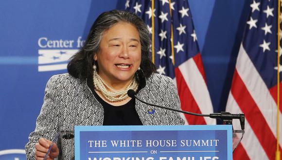 Tina Tchen habla en la Cumbre de la Casa Blanca sobre Familias Trabajadoras en Washington. (Foto: Archivo/ AP / Charles Dharapak).