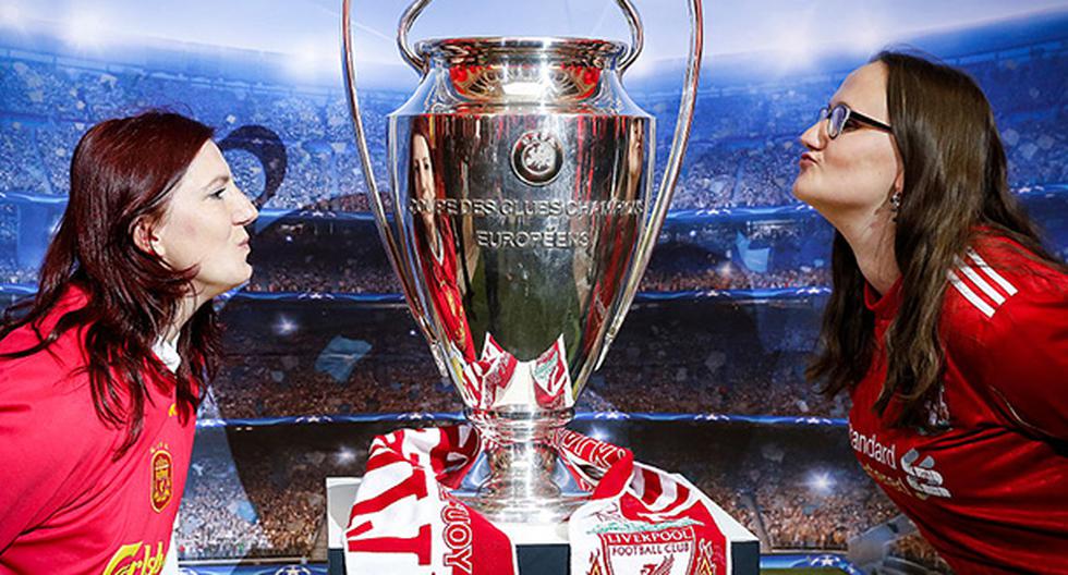 Champions League y el trofeo que ahora ya no se entregará en la tribuna. (Foto: Getty Images)