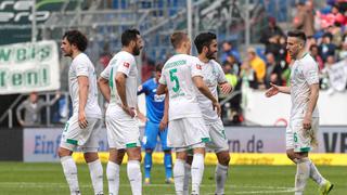 Con Claudio Pizarro: Werder Bremen venció 1-0 al Hoffenheim por la Bundesliga