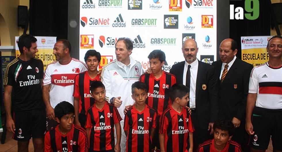 Franco Baresi quiere aportar al fútbol peruano por medio del AC Milan Junior Camp. (Foto: La Nueve)