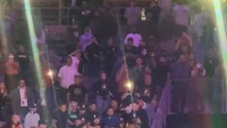 Brutal enfrentamiento en las gradas durante la pelea de boxeo entre Andy Ruíz vs. Chris Arreola | VIDEO
