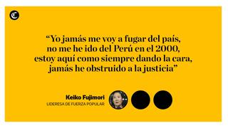 Keiko Fujimori y su intervención ante sala que decidirá su libertad