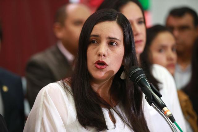 Verónika Mendoza, Juntos por el Perú. (Foto: Andina)