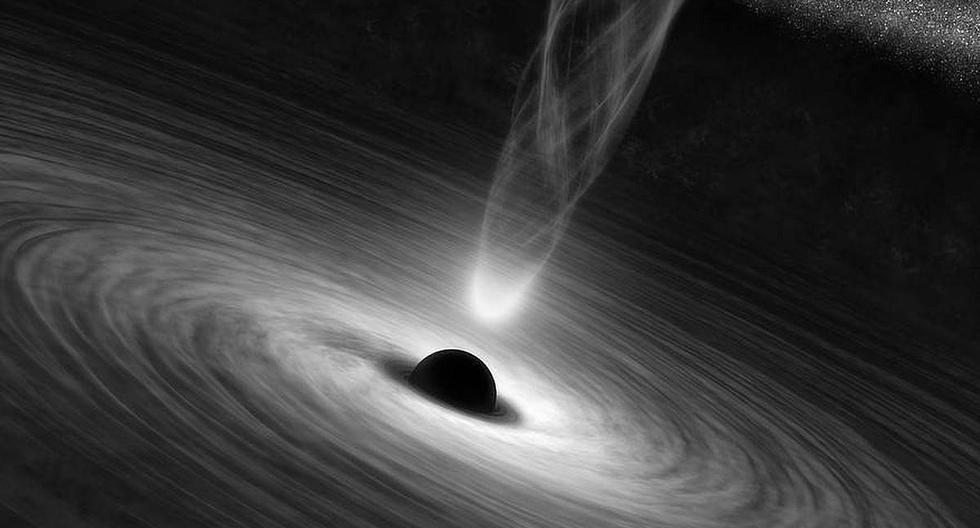 Un agujero negro. (Foto: NASA/JPL-Caltech)