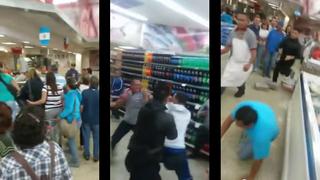 YouTube: en Venezuela se agarran a golpes por comprar carne