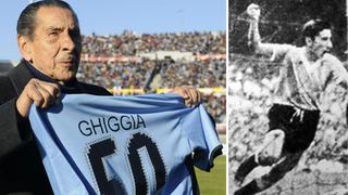 Ghiggia, héroe del 'Maracanazo', alentará a Uruguay en Brasil