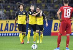 ¡Dortmund campeón de la Supercopa de Alemania! Ganó 2-0 al Bayern con goles de Alcácer y Sancho | VIDEO
