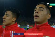 Perú vs. Paraguay: el estadio San Marcos retumbó con el himno nacional previo al partido | VIDEO
