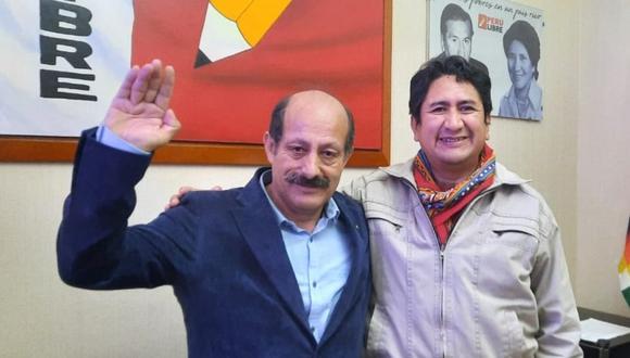 Congresista electo Héctor Valer se reunió con Vladimir Cerrón nndc |  POLITICA | EL COMERCIO PERÚ