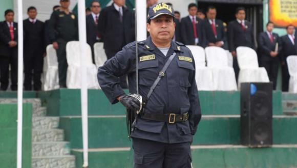 El coronel PNP Julio César Becerra Cámara  fue ascendido al grado de general de la Policía Nacional del Perú. (Foto: Andina)