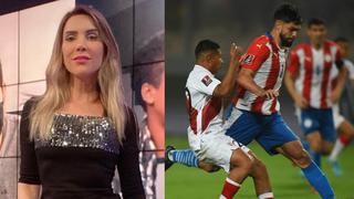 Juliana Oxenford y su respuesta a tuitero que le dijo que nadie vería su programa por el Perú vs. Paraguay