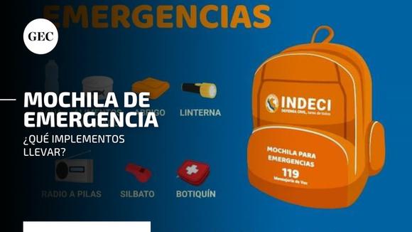 Mochila para emergencias: ¿qué elementos debe contener?