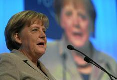 Angela Merkel llegó a EEUU para una visita de trabajo