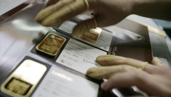 Los futuros del oro en Estados Unidos subían un 0,5% a US$1.791,80. (Foto: AFP)