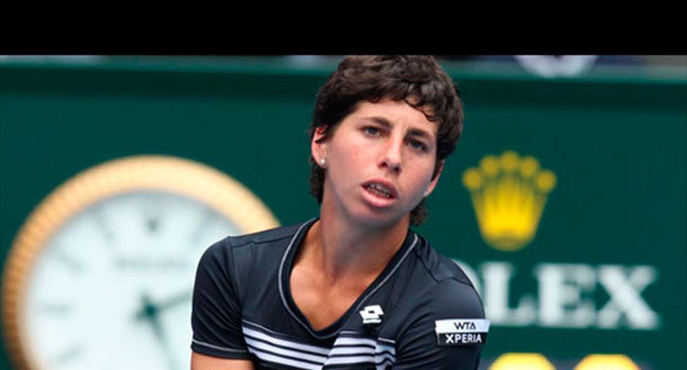 Carla Suárez fue eliminada en primera ronda de Wimbledon. (Foto:Difusión)