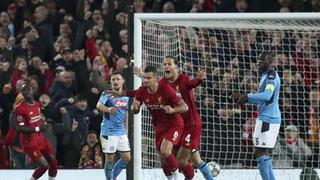 Liverpool y Napoli igualaron 1-1 en Anfield Road por la Champions League [VIDEO]