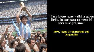 Maradona cumple 55 años: diez frases memorables del argentino