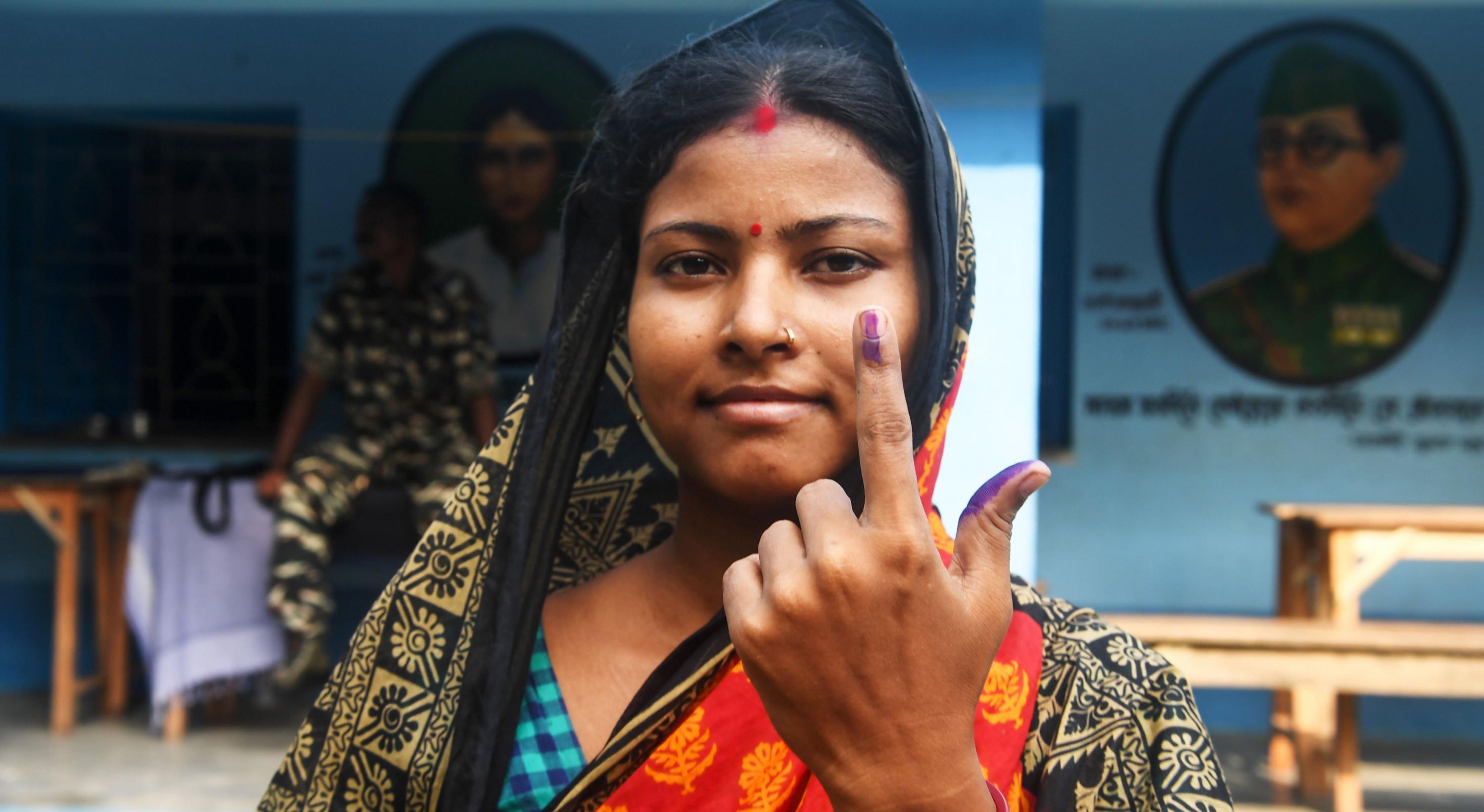 Elecciones en la India: Así concluye la votación más grande del mundo. (AFP).