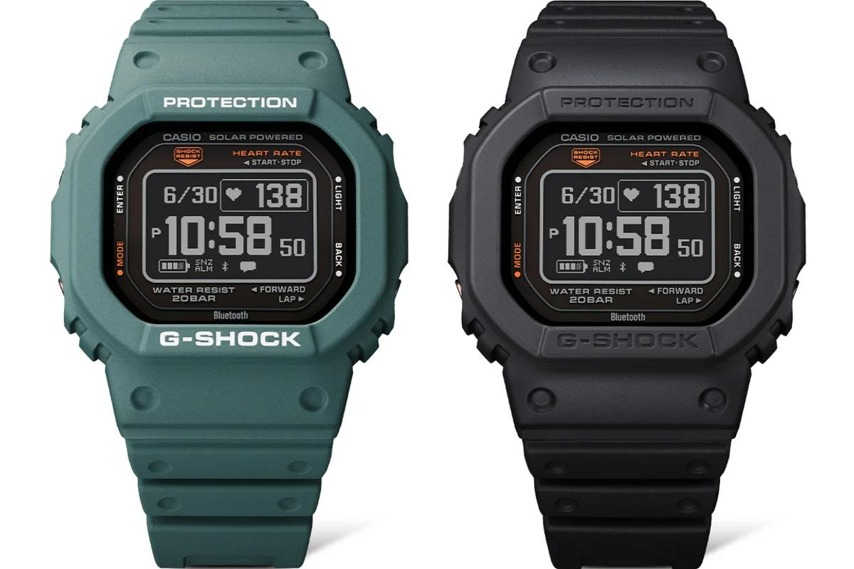 Casio lanza su primer reloj digital G-Shock con monitoreo de