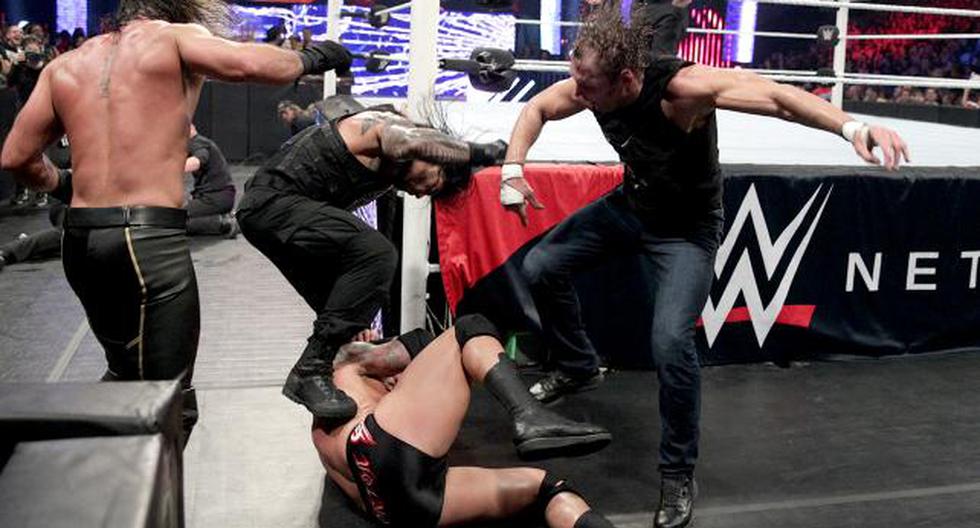 The Shield volvió por unos momentos. (Foto: WWE)