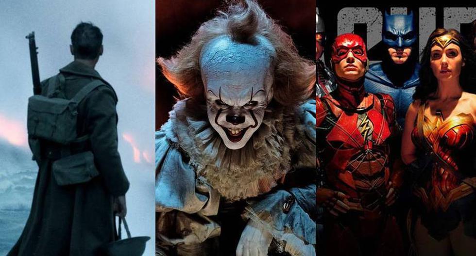 'Dunkirk', 'It' y 'Justice League' están entre las películas de Warner más taquilleras de 2017 (Foto: Warner Bros.)