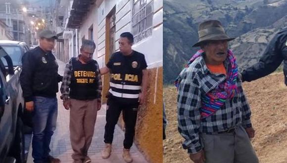 'Tomás' fue atrapado en en el centro poblado de Titimina, distrito de San José de Ticllas (Ayacucho). En la década de los 80 y 90 operaba cerca de ahí dirigiendo emboscadas contra policías y militares. (Foto: PNP)