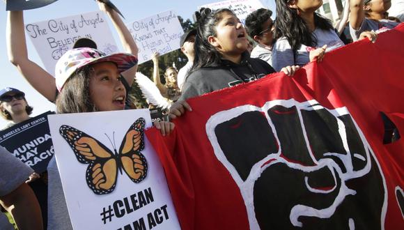 El presiente Trump ha asegurado que no aceptará ningún plan para los "dreamers" que no incluya fondos para el muro en la frontera con México. (Foto: EFE)