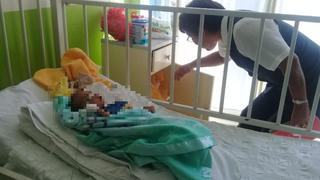 Áncash: abandonan a bebe de tres meses en hospital La Caleta
