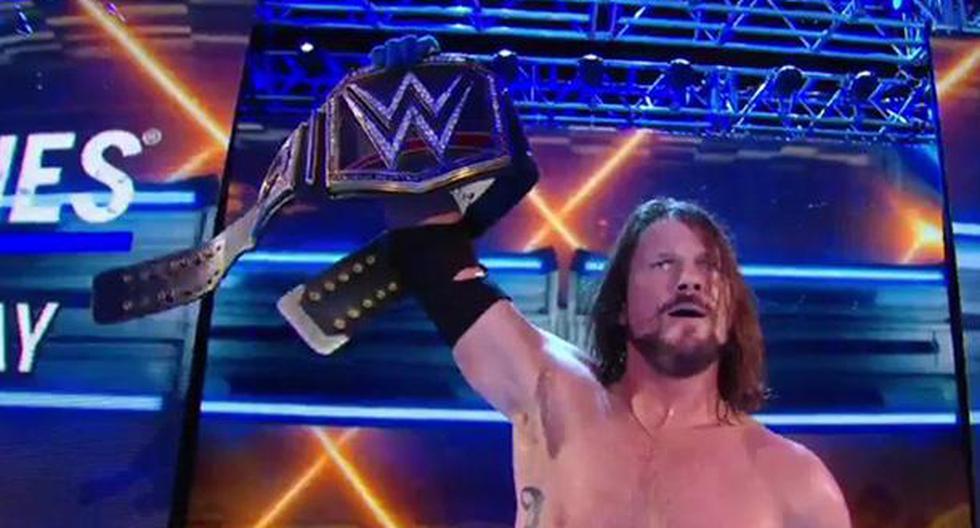 Sucedió en SmackDown LIVE, llevado a cabo este martes en el Reino Unido. Lo podrás ver esta noche en FOX Sports 3. (Foto: WWE)