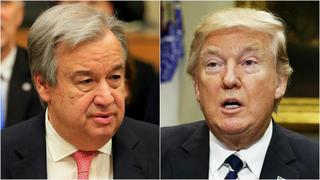 ONU pide anular el veto de Donald Trump "lo antes posible"