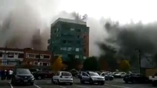 YouTube: Tres muertos por explosión en clínica de Chile [VIDEOS]
