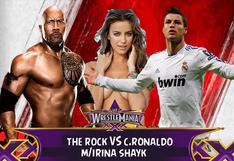 WWE: Así sería pelea entre Cristiano Ronaldo y The Rock (VIDEO)