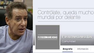 Eddie Fleischman toma con humor página que compila sus errores