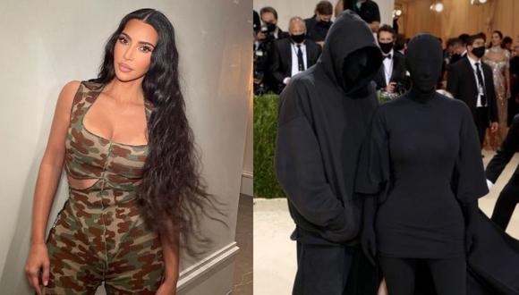 Kim Kardashian acaparó todas las miradas tras aparecer en el evento vestida completamente de negro. (Foto: Instagram @kimkardashian)