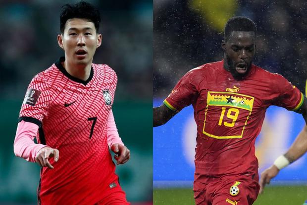 Corea del Sur y Ghana tienen como figuras a Son Heung-Min e Iñaki Williams | Fotos: Agencias