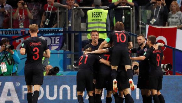 Las selecciones de Croacia y Dinamarca disputarán un parejo duelo para definir a uno de los clasificados a cuartos de final en el Mundial Rusia 2018. (Foto: EFE)