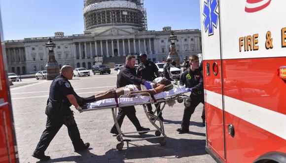 EE.UU.: Policía hiere a hombre que sacó arma en el Capitolio
