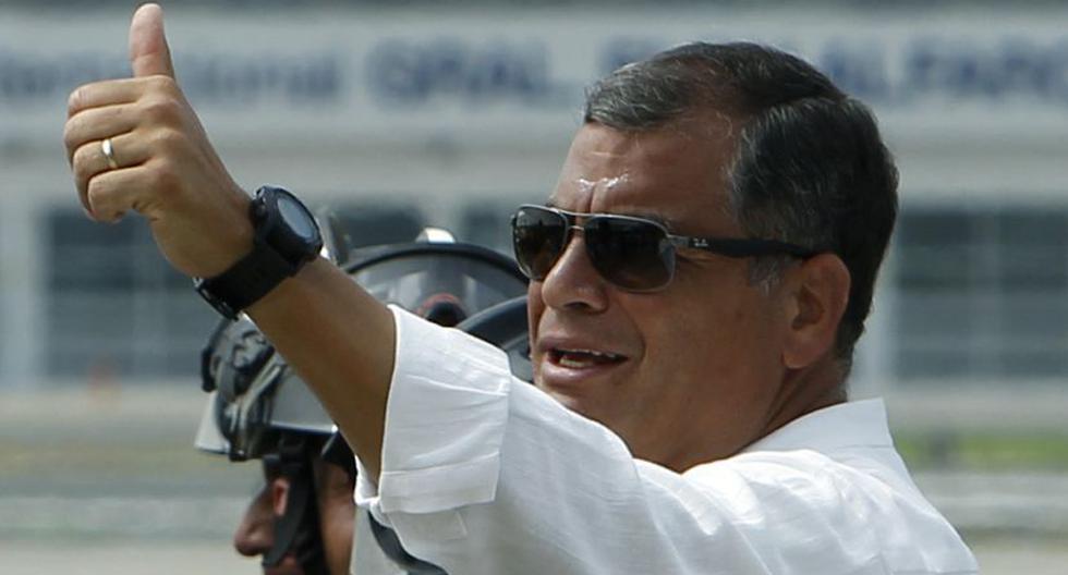 Rafael Correa, presidente de Ecuador. (Foto: EFE)