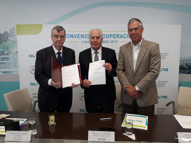 Auna y el Instituto Internacional de Investigación de Prevención firmaron un acuerdo de cooperación con el objetivo de establecer las bases para convertirse en referentes de prevención para las principales enfermedades crónicas no transmisibles en Latinoamérica.
