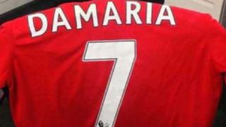 Manchester se vuelve a equivocar en camiseta y pone "Da María"