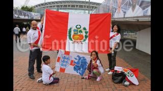 Perú-Inglaterra: así se vive la previa en el estadio de Wembley